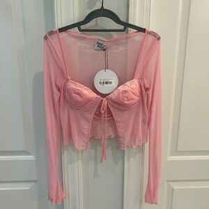 NWT Princess Polly Tasia Long Sleeve Top
